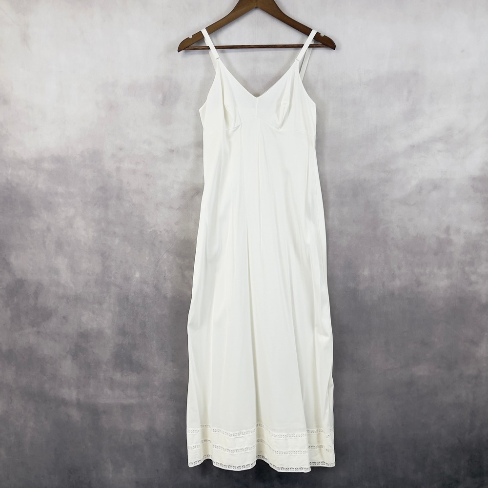 Vintage‎ Gossard Artemis Womens Full Slip Dress Size 36 Style 8014 Lace Trim